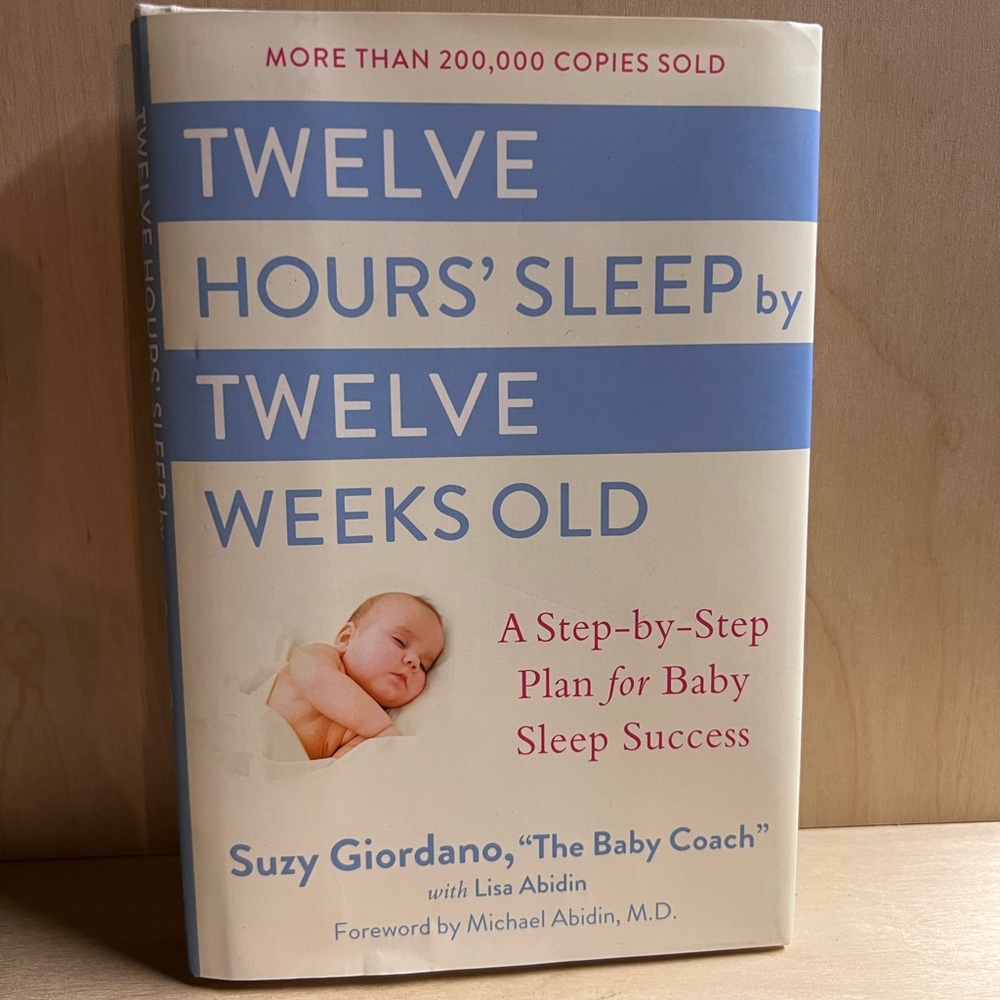 12 hours sleep by 12 weeks old baby sleep book